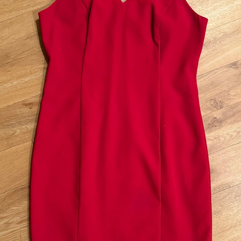 Laundry  by Shelli Segal Los Angles Red Cocktail dress